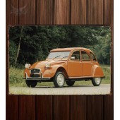 Металлическая табличка Citroen 2CV4